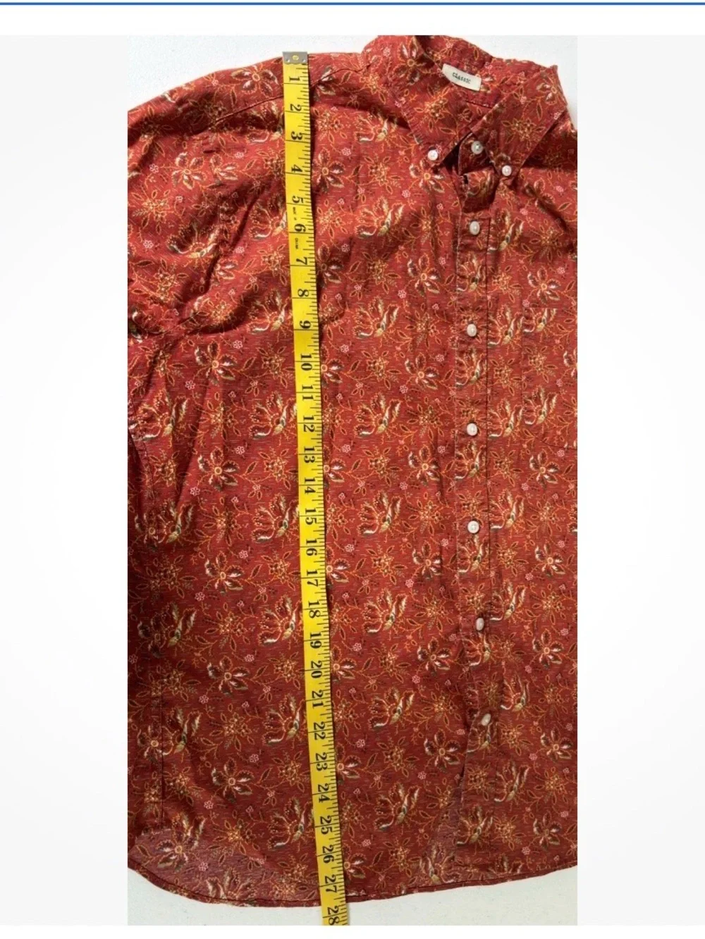 J Crew Men's Short-Sleeve Secret Wash Shirt in Desert Floral Print Size M
